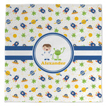 Boy's Space Themed Microfiber Dish Towel (Personalized)