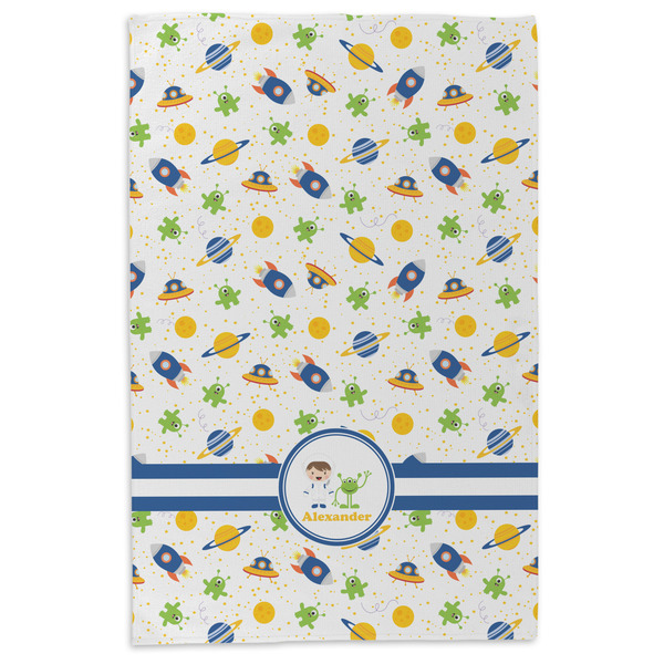 Boy's Space Themed Microfiber Dish Towel - APPROVAL