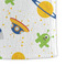 Boy's Space Themed Microfiber Dish Towel - DETAIL