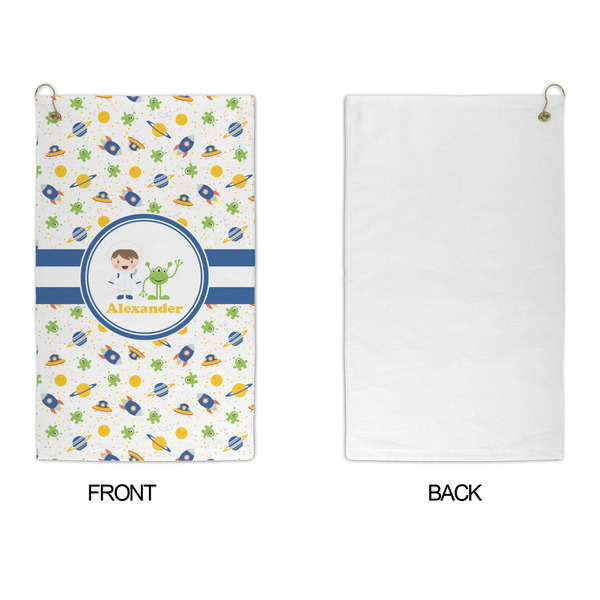 Boy's Space Themed Microfiber Golf Towels - APPROVAL