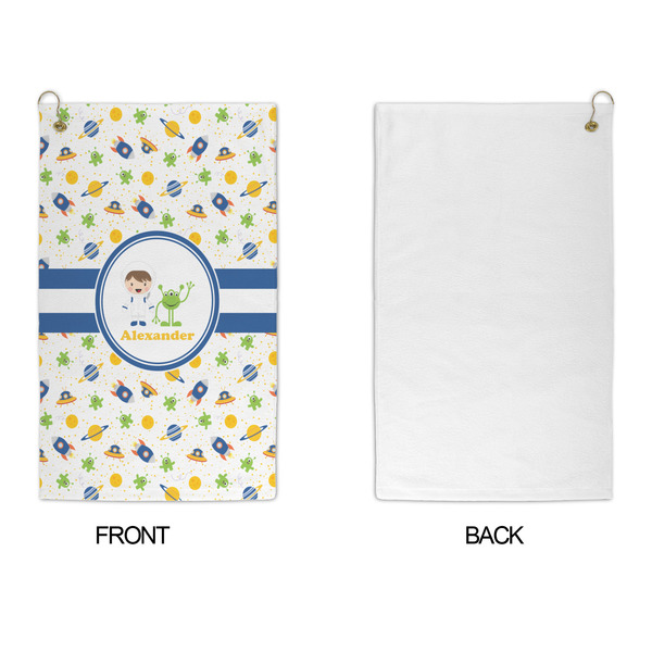 Boy's Space Themed Microfiber Golf Towels - APPROVAL