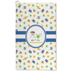 Boy's Space Themed Microfiber Golf Towel (Personalized)