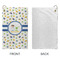 Boy's Space Themed Microfiber Golf Towels - Small - APPROVAL