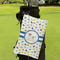 Boy's Space Themed Microfiber Golf Towels - Small - LIFESTYLE