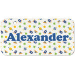 Boy's Space Themed Mini/Bicycle License Plate (2 Holes) (Personalized)