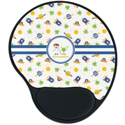Boy's Space Themed Mouse Pad with Wrist Support