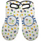 Boy's Space Themed Neoprene Oven Mitts - Set of 2 w/ Name or Text
