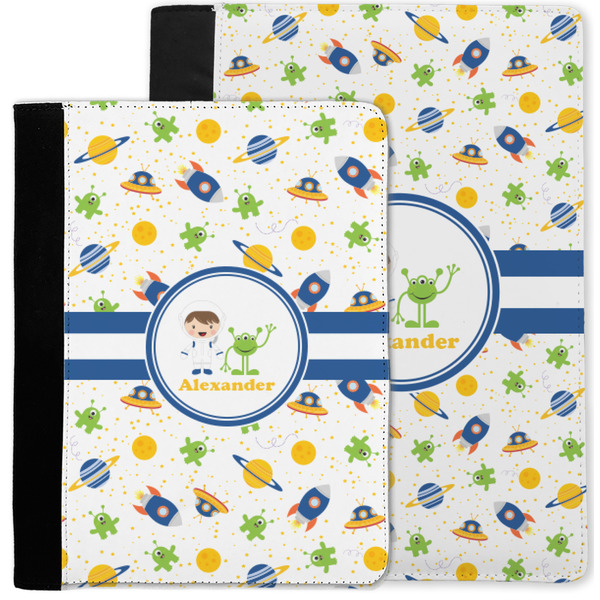 Boy's Space Themed Notebook Padfolio - MAIN