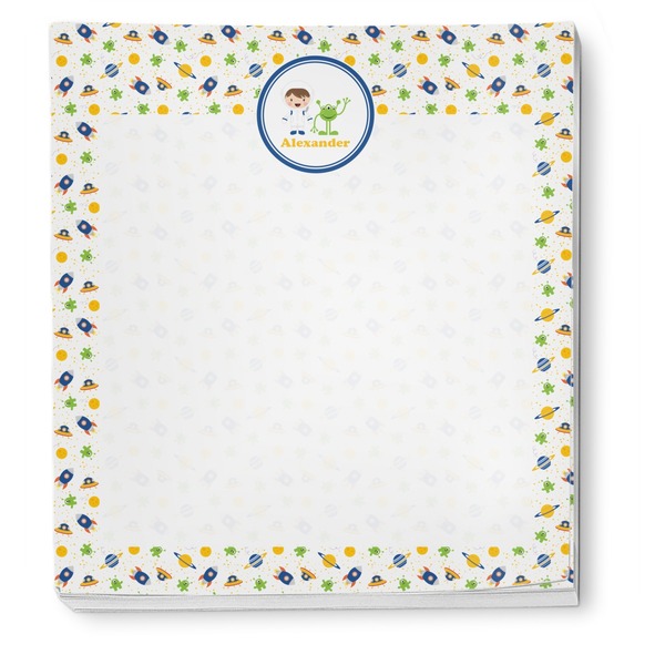 Boy's Space Themed Notepad - Apvl