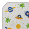 Boy's Space Themed Octagon Placemat - Single front (DETAIL)