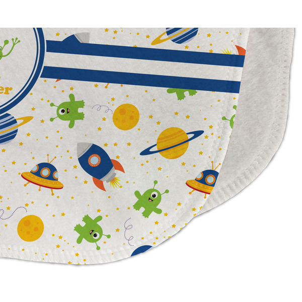 Boy's Space Themed Old Burp Detail