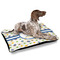 Boy's Space Themed Outdoor Dog Beds - Large - IN CONTEXT