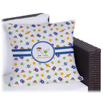 Boy's Space Themed Outdoor Pillow (Personalized)