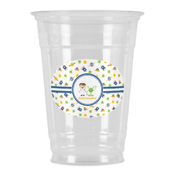 Boy's Space Themed Party Cups - 16oz (Personalized)