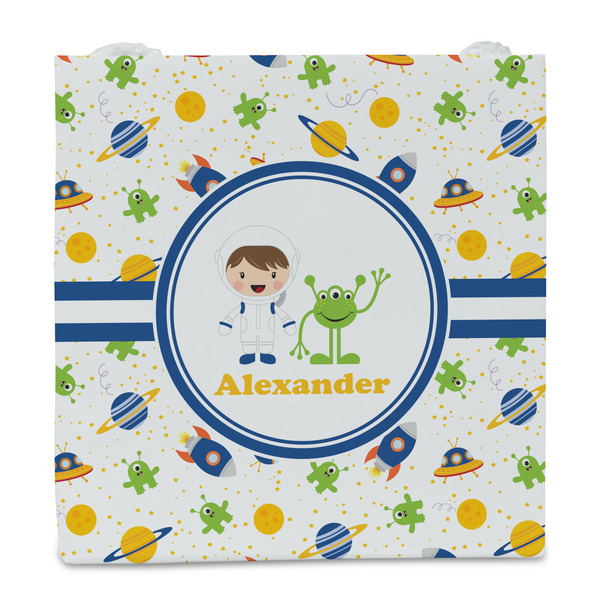 Boy's Space Themed Party Favor Gift Bag - Gloss - Front