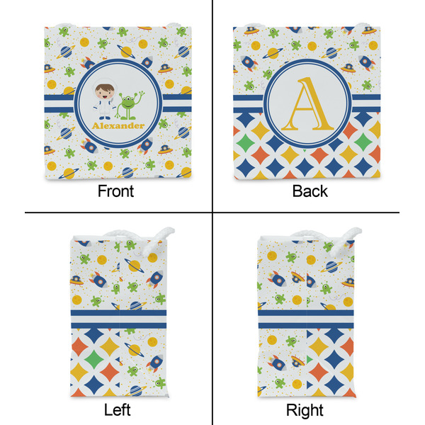 Boy's Space Themed Party Favor Gift Bag - Matte - Approval