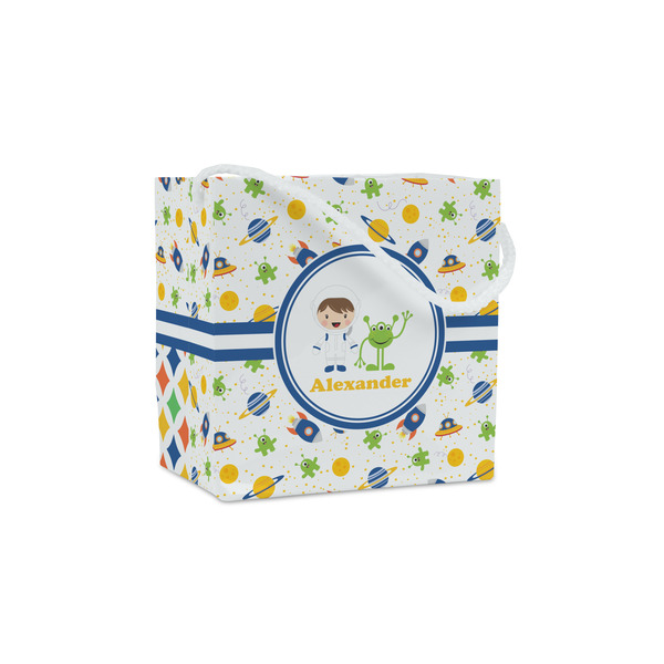 Custom Boy's Space Themed Party Favor Gift Bags - Matte (Personalized)