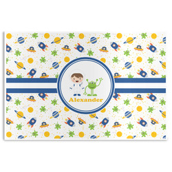 Boy's Space Themed Disposable Paper Placemats (Personalized)