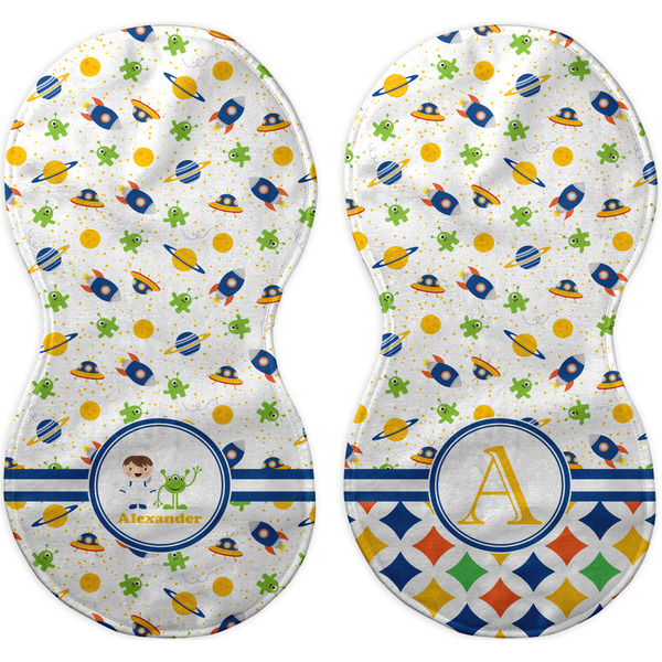 Boy's Space Themed Peanut Shaped Burps - Approval