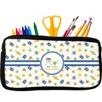Boy's Space Themed Neoprene Pencil Case - Small w/ Name or Text