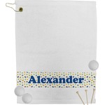 Boy's Space Themed Golf Bag Towel (Personalized)