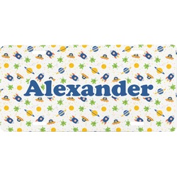Boy's Space Themed Front License Plate (Personalized)