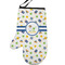 Boy's Space Themed Left Oven Mitt (Personalized)