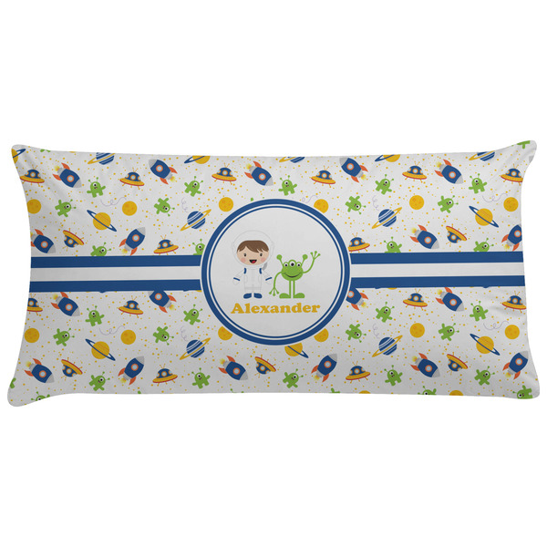 Custom Boy's Space Themed Pillow Case - King (Personalized)
