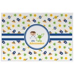 Boy's Space Themed Laminated Placemat w/ Name or Text
