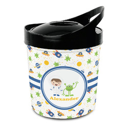 Boy's Space Themed Plastic Ice Bucket (Personalized)