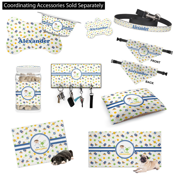 Boy's Space Themed Customized Pet Accessories