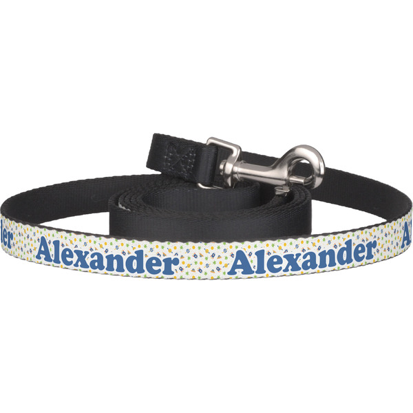 Custom Boy's Space Themed Dog Leash (Personalized)
