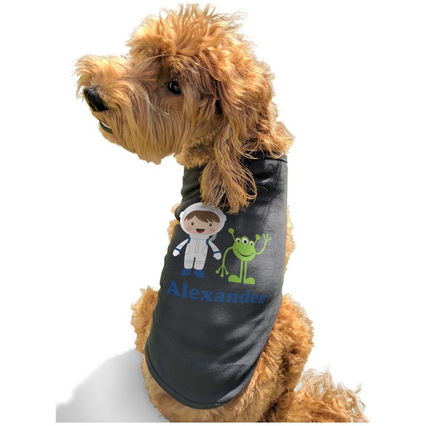 Boy's Space Themed Pet Shirt - Main