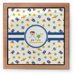 Boy's Space Themed Pet Urn w/ Name or Text