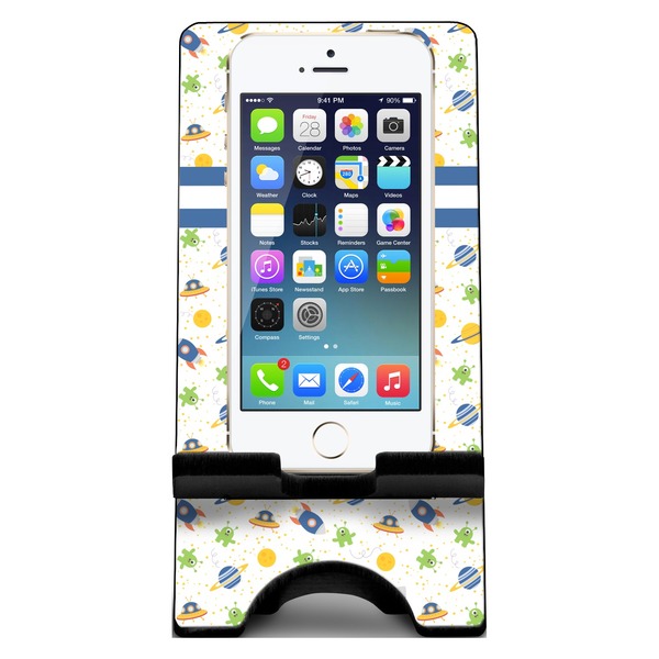 Boy's Space Themed Phone Stand w/ Phone