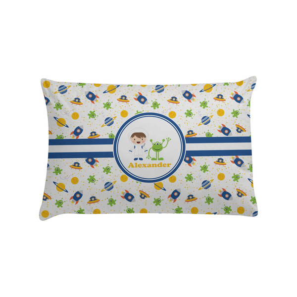 Custom Boy's Space Themed Pillow Case - Standard (Personalized)