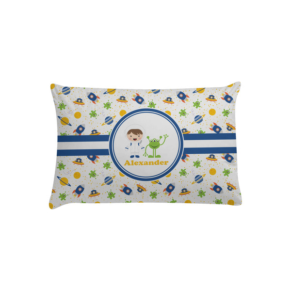 Custom Boy's Space Themed Pillow Case - Toddler (Personalized)