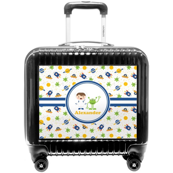 Custom Boy's Space Themed Pilot / Flight Suitcase (Personalized)