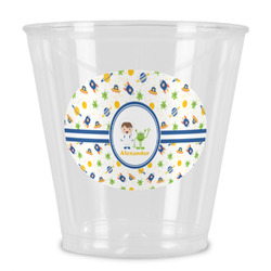 Boy's Space Themed Plastic Shot Glass (Personalized)