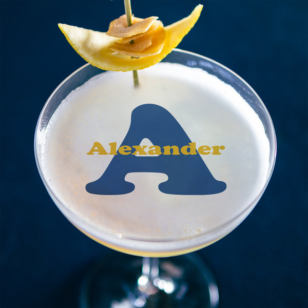 Boy's Space Themed Printed Drink Topper - XLarge - In Context