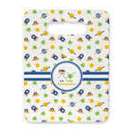 Boy's Space Themed Rectangular Trivet with Handle (Personalized)