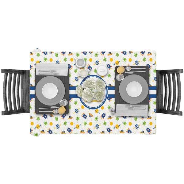 Boy's Space Themed Rectangular Tablecloths - LIFESTYLE