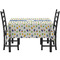 Boy's Space Themed Rectangular Tablecloths - Side View