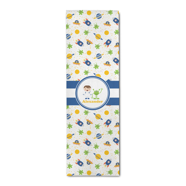 Custom Boy's Space Themed Runner Rug - 2.5'x8' w/ Name or Text