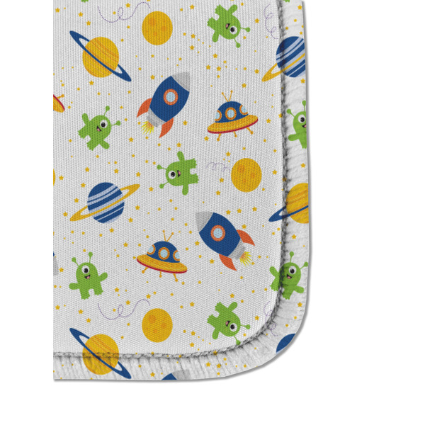 Boy's Space Themed Sanitizer Holder Keychain - Detail