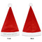 Boy's Space Themed Santa Hats - Front and Back (Single Print) APPROVAL