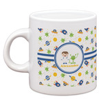 Boy's Space Themed Espresso Cup (Personalized)