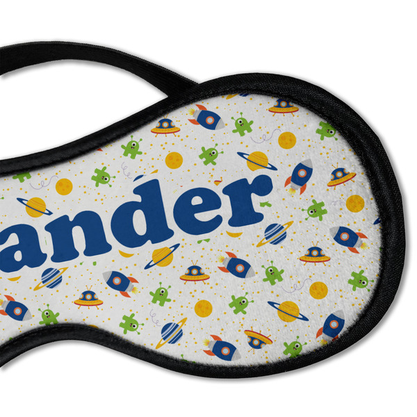 Boy's Space Themed Sleeping Eye Mask - DETAIL Large