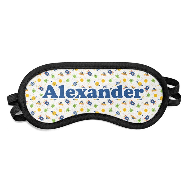 Custom Boy's Space Themed Sleeping Eye Mask (Personalized)