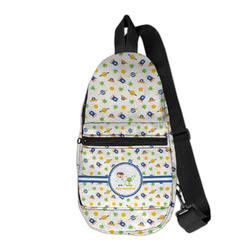 Boy's Space Themed Sling Bag (Personalized)